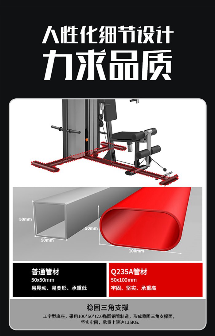 室内健身器材-三人站综合训练器 SH-G5203