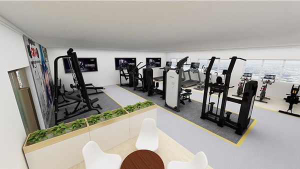 100平方健身房配置方案-广西舒华体育健身器材有限公司