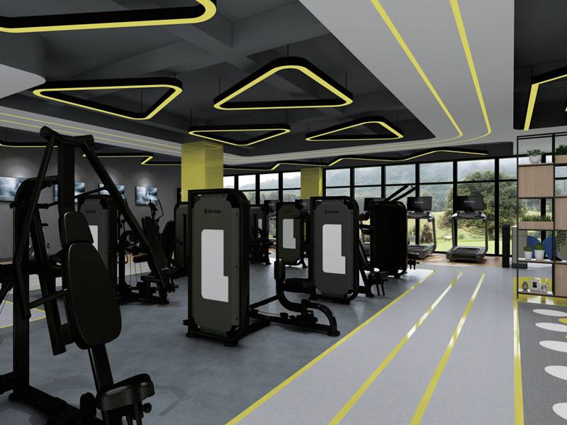 星级酒店健身中心配置方案-广西舒华体育健身器材有限公司