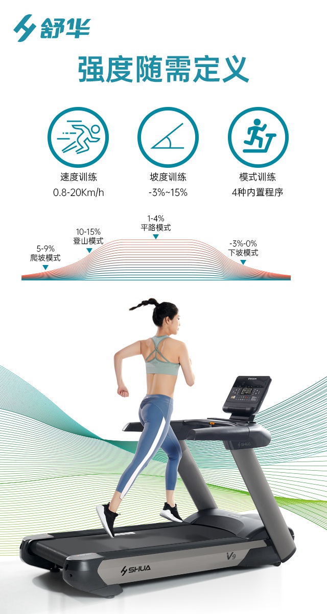 舒华V9跑步机SH-T8919-广西舒华体育健身器材有限公司