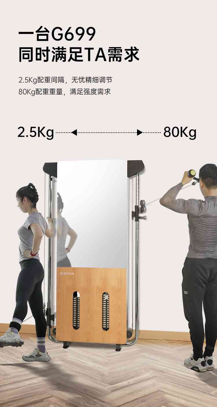 SH-G699 壁挂式拉绳训练器-广西舒华体育健身器材有限公司